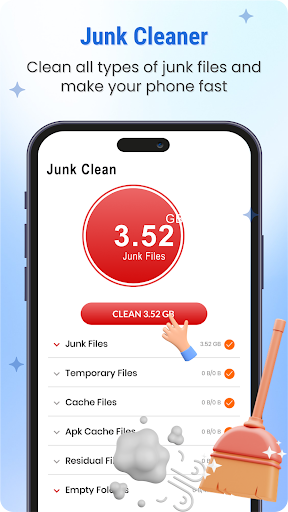 Android application Phone Cleaner - All in one screenshort