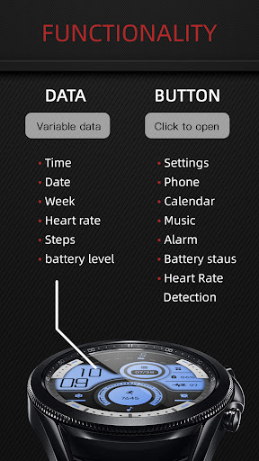 Taro LCD for Wear OS Screen 2