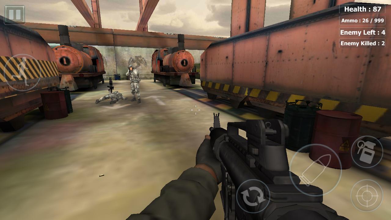 Android application Special Forces Strike screenshort