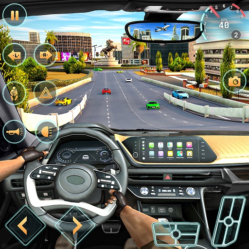 Extreme Car Driving Simulator logo