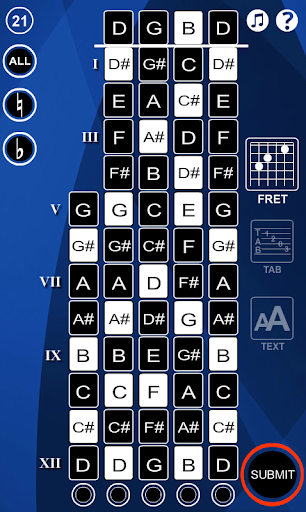 Banjo Notes Flash Cards