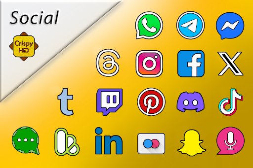 Crispy HD - Icon Pack screenshot 4