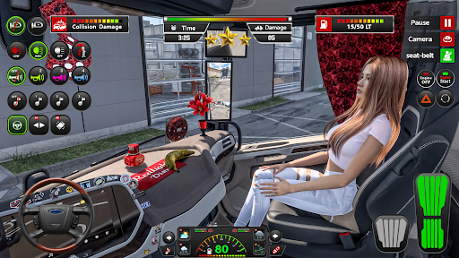 Open World Bus Driving Game 3d screenshot 3