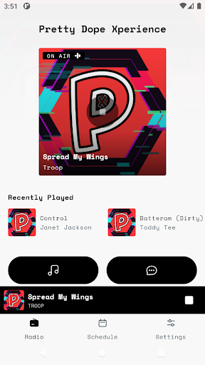 Android application Pretty Dope Xperience screenshort
