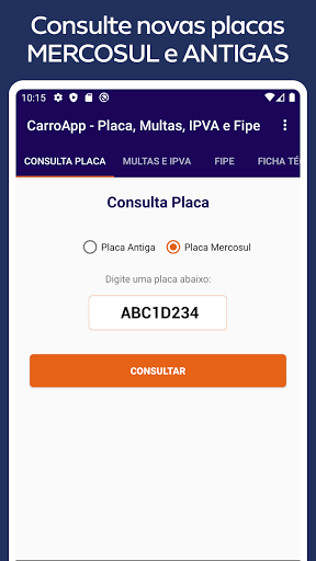 AppCarro - Consulta Placa, FIPE, Multas e IPVA