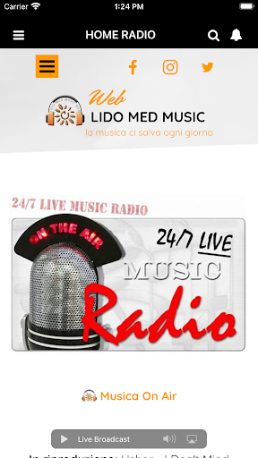 LIDO MED MUSIC WEB Screenshot 2 - AppWisp.com