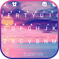 Ocean Sunset Keyboard Background Apk