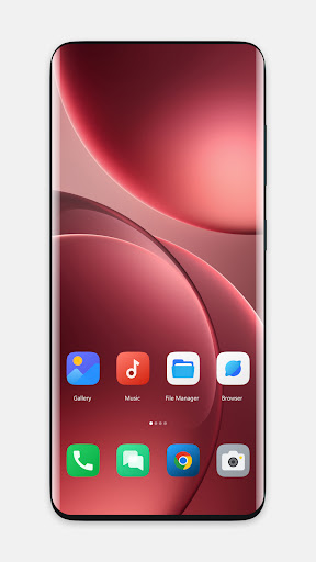 Oppo Find X theme for CL Screenshot 4 - AppWisp.com