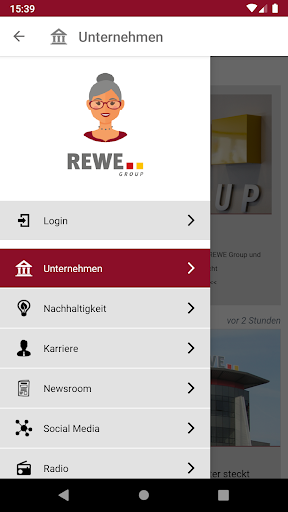 Android application RENATE screenshort