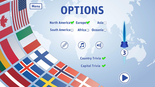 Flags of the World Extension Screen 2