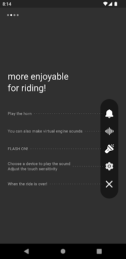 Android application biketools screenshort