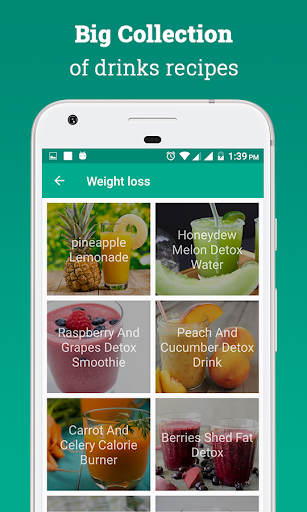 Detox - drinks recipes for cle Screen 2