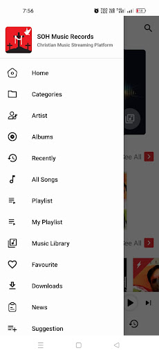 SOH Music Records Screen 2