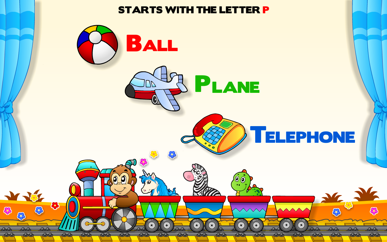 Android application Abby Monkey Basic Skills Preschool Learning Games screenshort