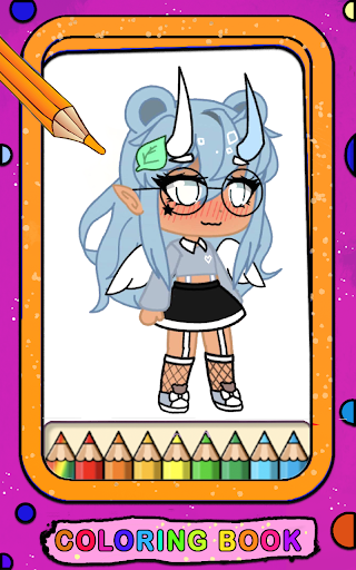 Gacha GL Coloring Book