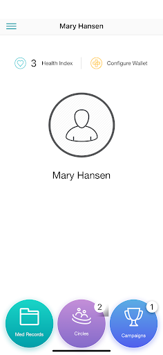 Android application MetaHealthU screenshort