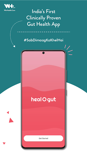 Android application healOgut screenshort