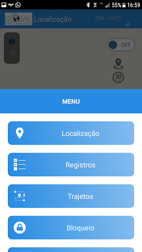 Global Rastreamento Screen 2