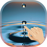 Finger Touch Water Droplet icon