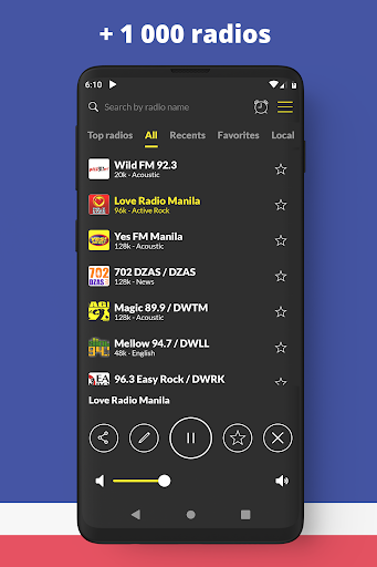 Radio Philippines FM online Screenshot 2 - AppWisp.com