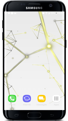 3D Abstract Particle Plexus Li