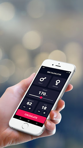 Android application BMI Calculator screenshort