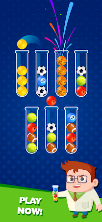 Game screenshot Colored Ball Sort Puzzle mod apk