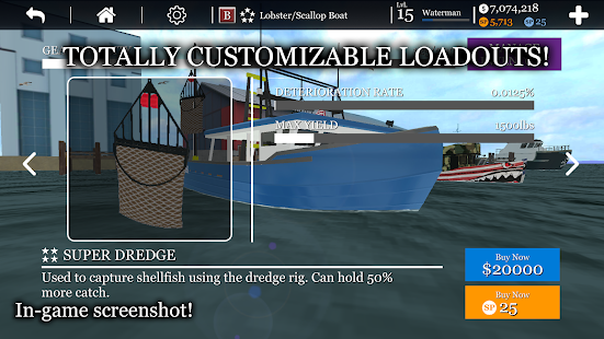 Ship Simulator & Boat Fishing Game u26f5 - uCaptain 6.12 screenshots 5