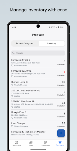 Screenshot of Spend App