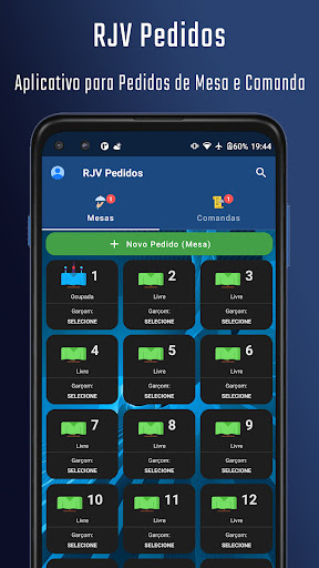RJV Pedidos Screen 2