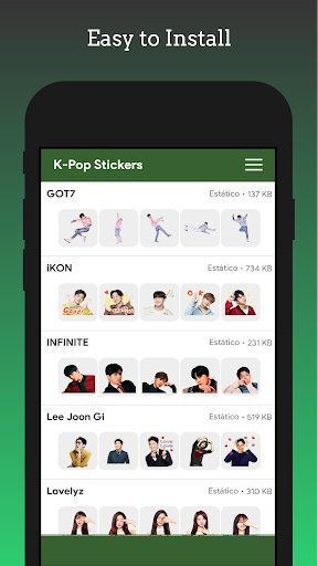 Stickers - KPop Korean BT24