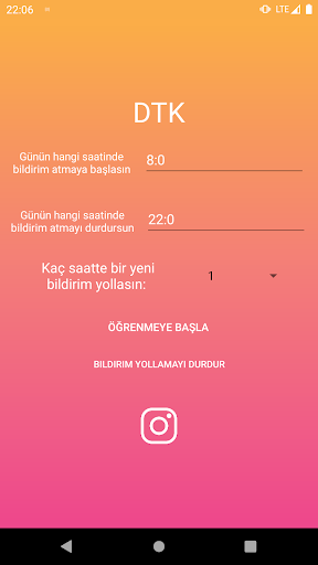 Android application DTK (Doğru Türkçe Kelime) screenshort