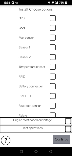 TrackGPS Tehnical Screen 2