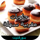 حلويات مغربية سهلة دون نت 2016 icon