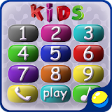 Kids game: baby phone NO ADS icon