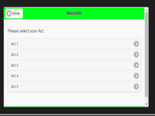 edMe Reading Macbeth