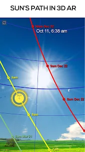 Sun Seeker - Sunrise Sunset Times Tracker, Compass