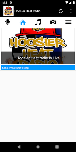 Hoosier Heat Radio Screen 3