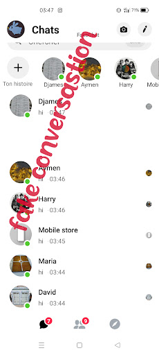 Chat Prank Screen 3