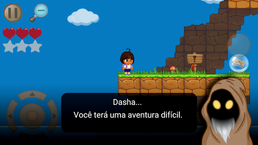 Visualização do aplicativo