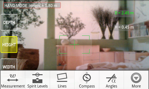 Telemeter - camera measure