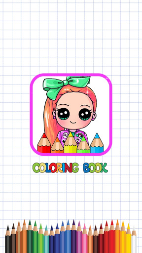 Cute Jojo Coloring Book