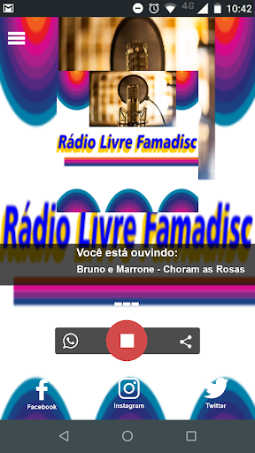 Rádio Livre Famadisc Screen 2