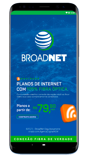 Android application BroadNet screenshort