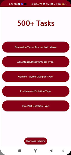 IELTS Writing Task 2 Screen 2
