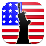 USA flag live wallpaper free icon