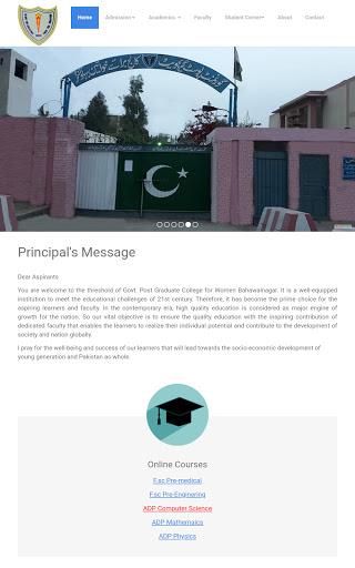 Government College Women Bahaw Screen 3