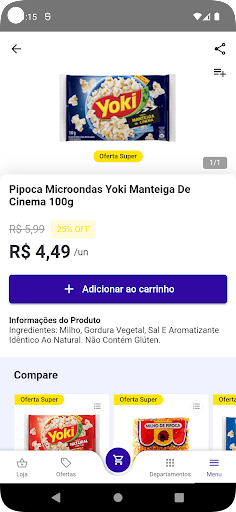 Supermercados Meira Screen 2