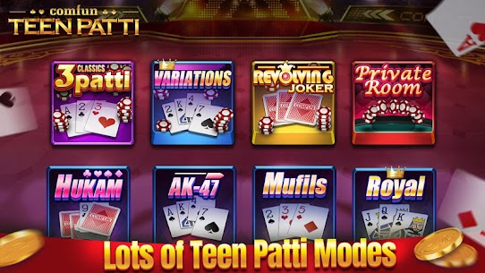 Teen Patti Comfun-Indian 3 Patti  Card Game Online 2