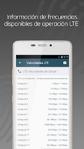Captura 3 LTE Célula Info De La Red android
